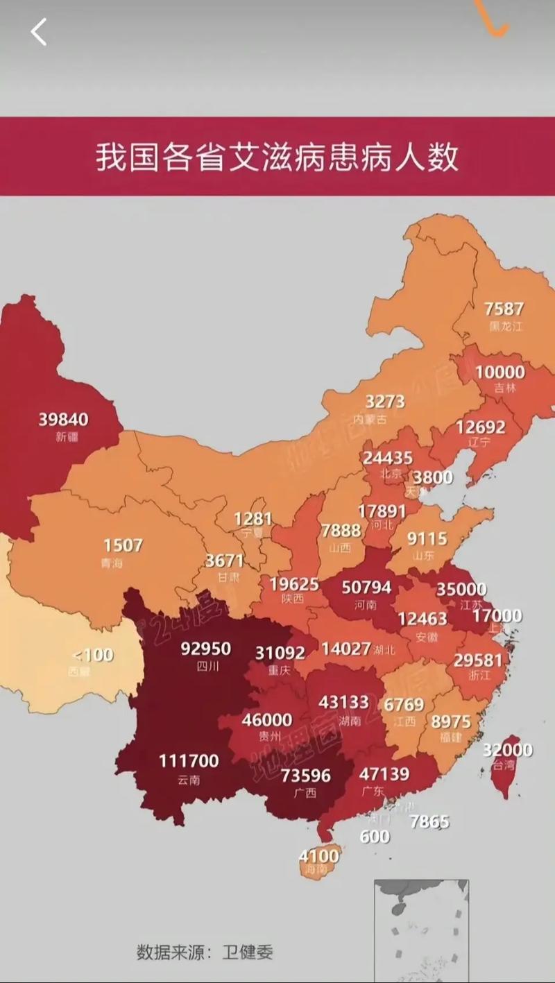 宁波艾滋病人数
